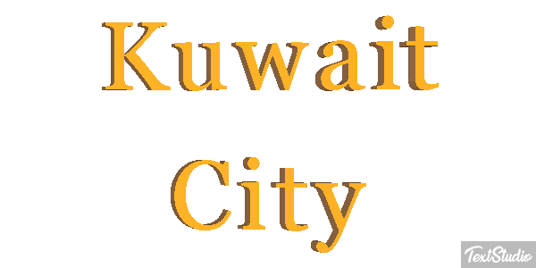 Kuwait City Efekt tekstowy