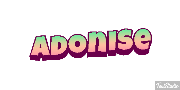 Adonise Effet de texte