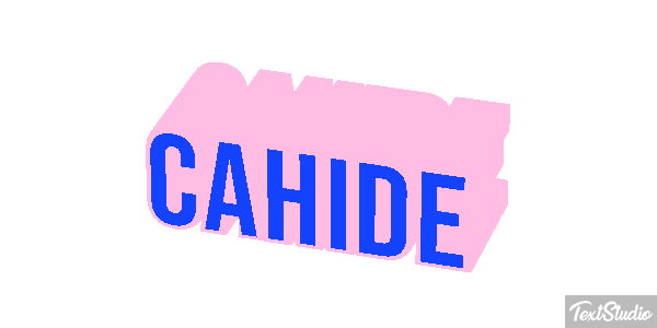 Cahide Tekst effect
