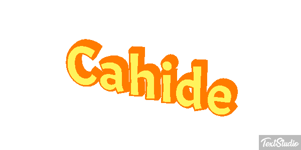 Cahide Tekst effect