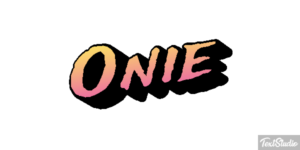 Onie Text effect