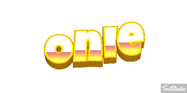 Onie Text effect