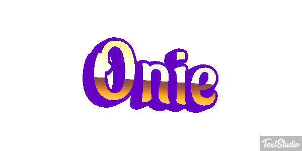 Onie Text effect