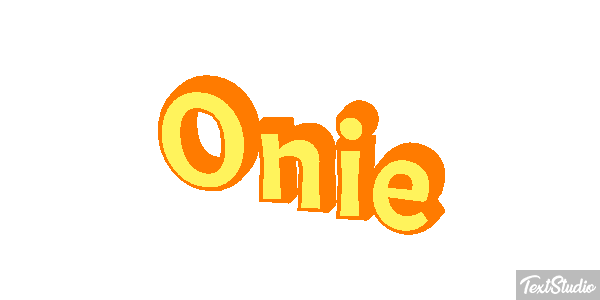 Onie Text effect