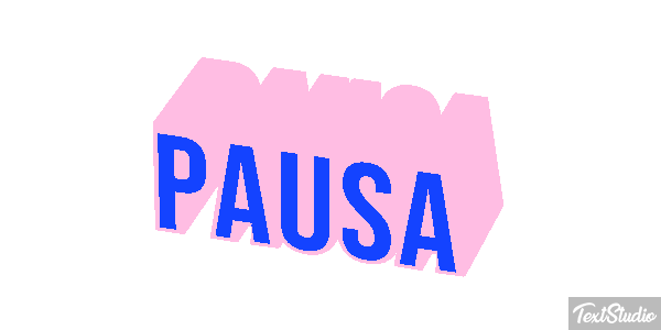 Pausa Tekst effect