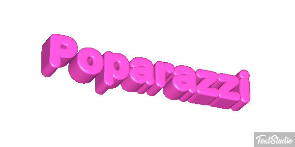 Poparazzi Effetto testo