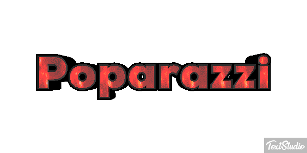 Poparazzi Effetto testo