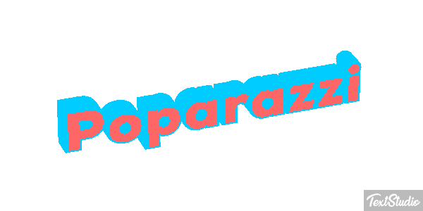 Poparazzi Effetto testo