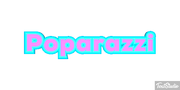 Poparazzi Effetto testo