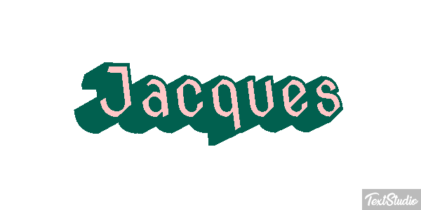 Jacques Text effect