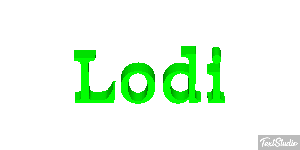 Lodi テキスト効果