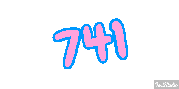 741 Текстовый эффект
