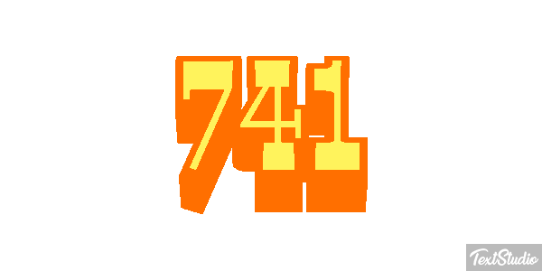 741 Текстовый эффект