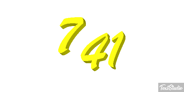 741 Текстовый эффект