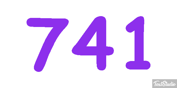 741 Текстовый эффект