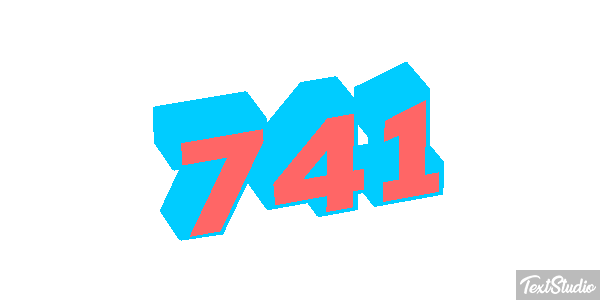 741 Текстовый эффект