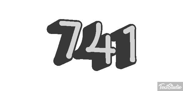 741 Текстовый эффект