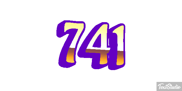 741 Текстовый эффект