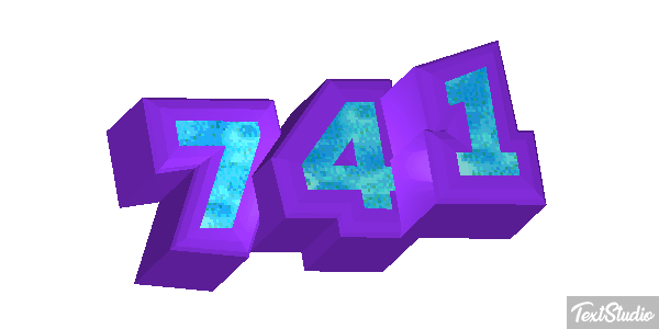 741 Текстовый эффект
