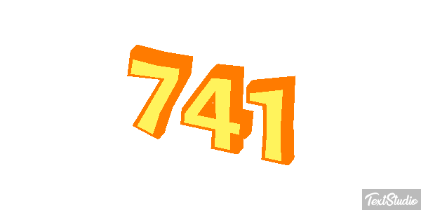 741 Текстовый эффект