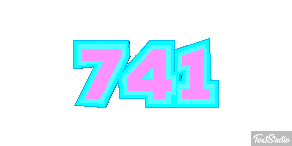 741 Текстовый эффект