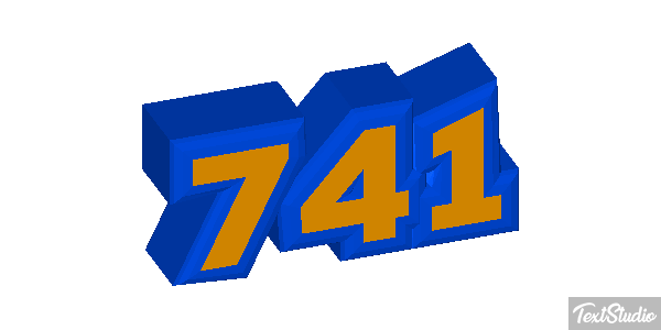 741 Текстовый эффект