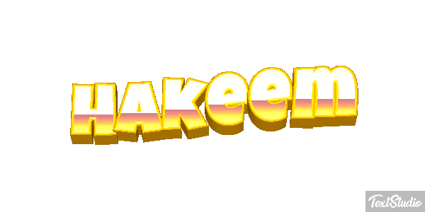 Hakeem Efekt tekstowy