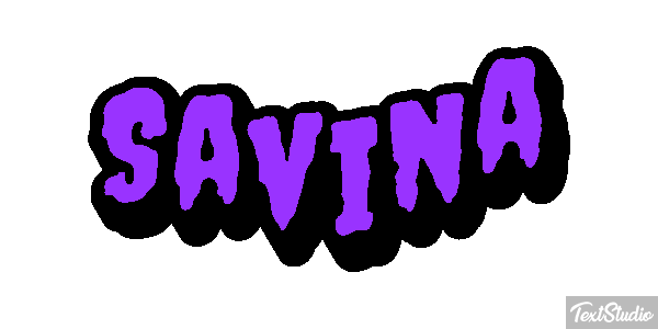 Savina Текстовый эффект
