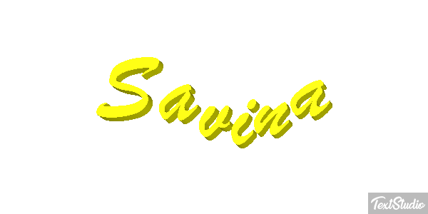 Savina Текстовый эффект