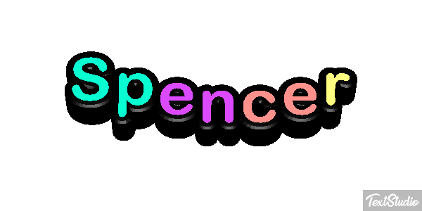 Spencer Efekt tekstowy