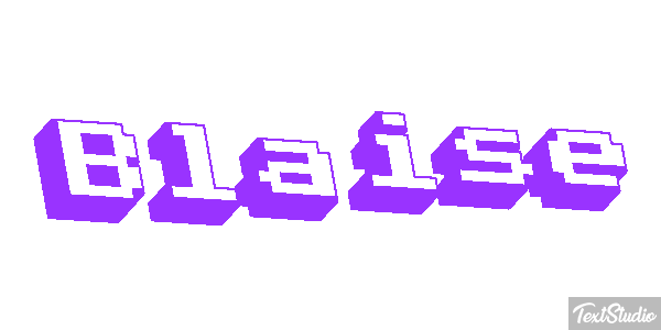 Blaise Efekt tekstowy
