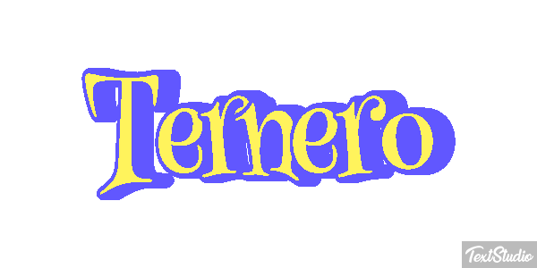 Ternero Efecto de texto