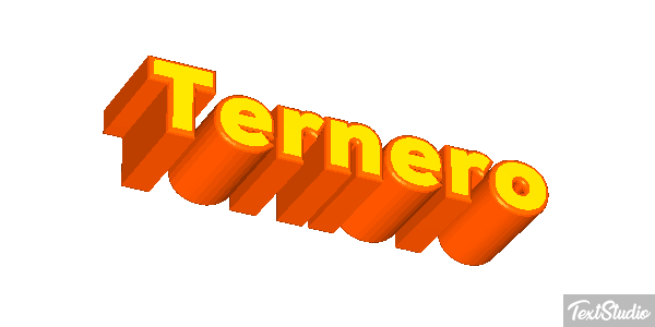 Ternero Efecto de texto