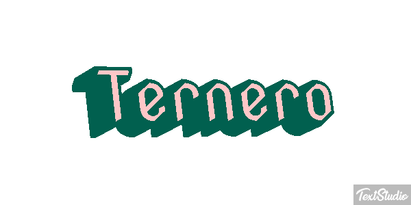 Ternero Efecto de texto