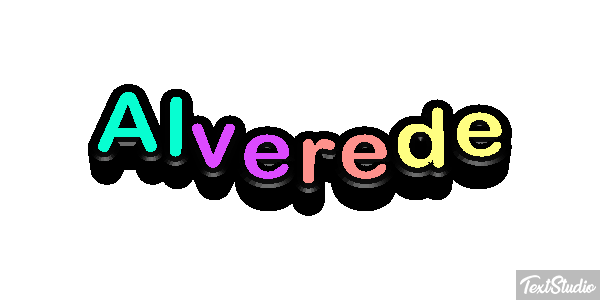 Alverède Effet de texte