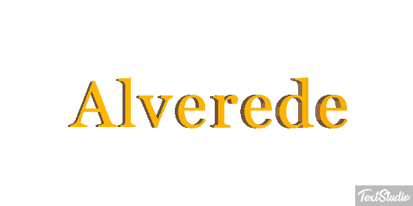Alverède Effet de texte