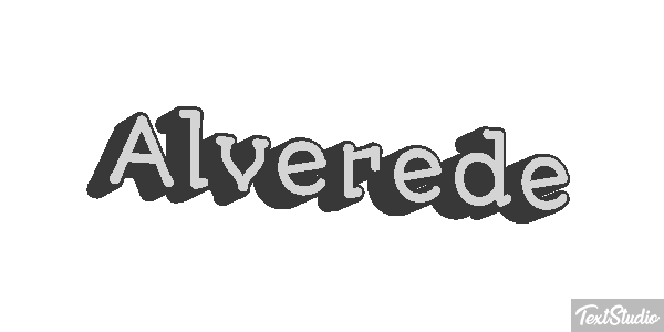 Alverède Effet de texte