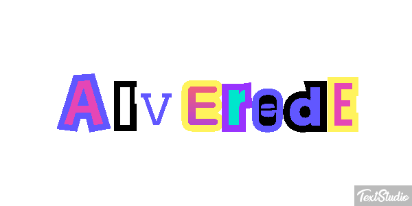 Alverède Effet de texte