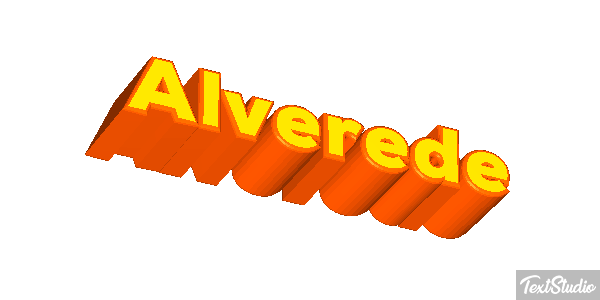 Alverède Effet de texte