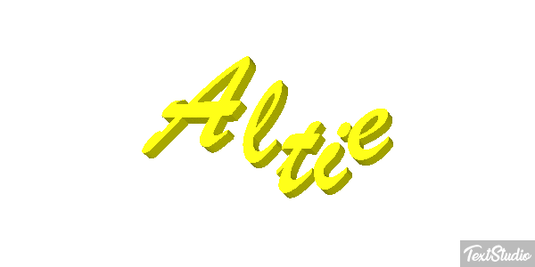 Altie Text effect