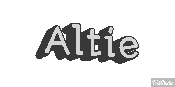Altie Text effect