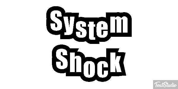 System Shock Efekt tekstowy