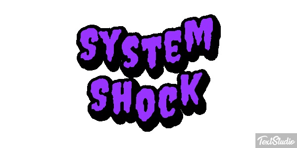 System Shock Efekt tekstowy