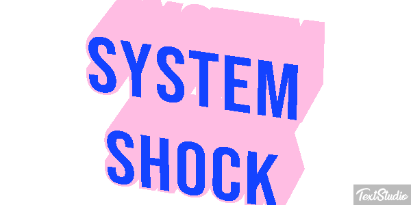 System Shock Efekt tekstowy