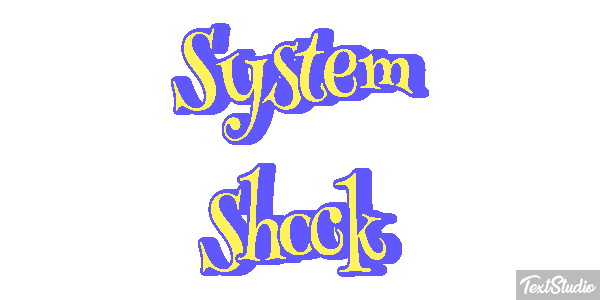System Shock Efekt tekstowy