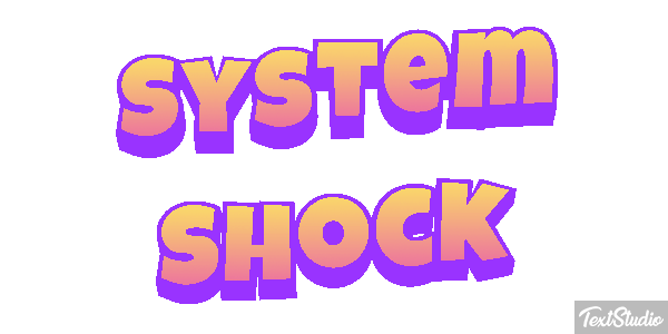 System Shock Efekt tekstowy