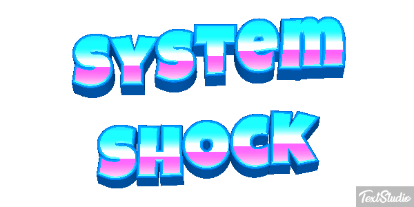System Shock Efekt tekstowy