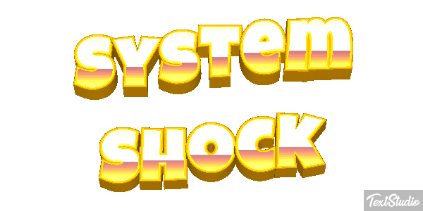 System Shock Efekt tekstowy