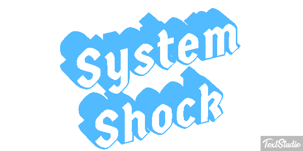 System Shock Efekt tekstowy