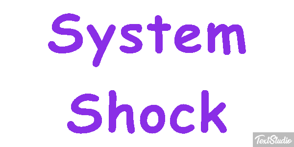 System Shock Efekt tekstowy